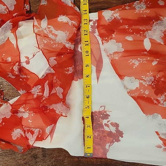 Alice + Olivia Olympia Asymmetrical Silk Maxi Dress - Picture 16 of 16